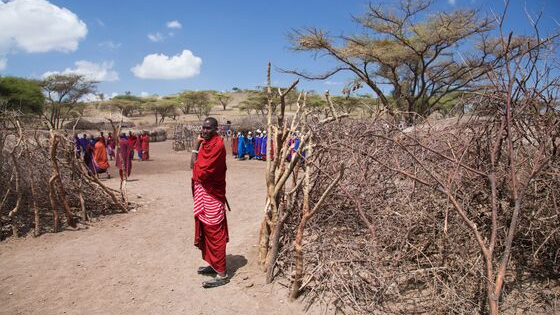 Maasai village