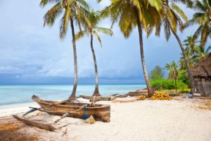 Romantic Beach on Zanzibar